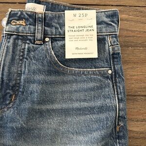 Madewell Women's Straight Leg Jeans - Blue